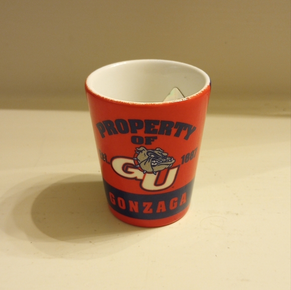 NCAA Gonzaga University Bulldogs Shot Glass - Picture 1 of 7